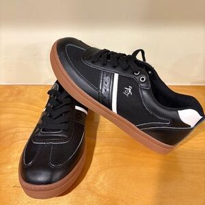 Original Pinguin Black and White Casual Sneakers Sz 7
